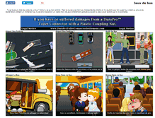 Tablet Screenshot of jeux2bus.com